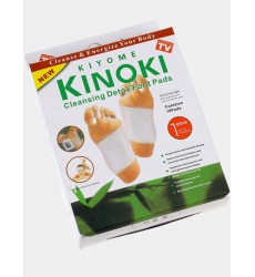 Пластырь детокс KINOKI  на стопу для выведения токсинов и шлаков, в уп. 10 пластырей