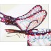 Алмазная вышивка 5D "Лютики и бабочки" диптих 84/60
